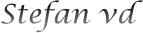 Stefan vd Name